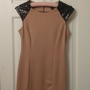 Tan dress